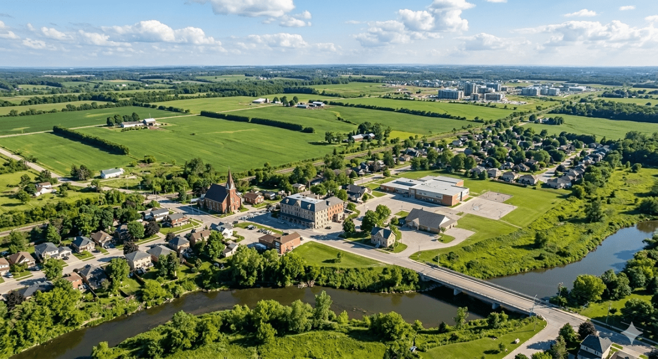 An idealized, AI-generated landscape of Breslau dentist